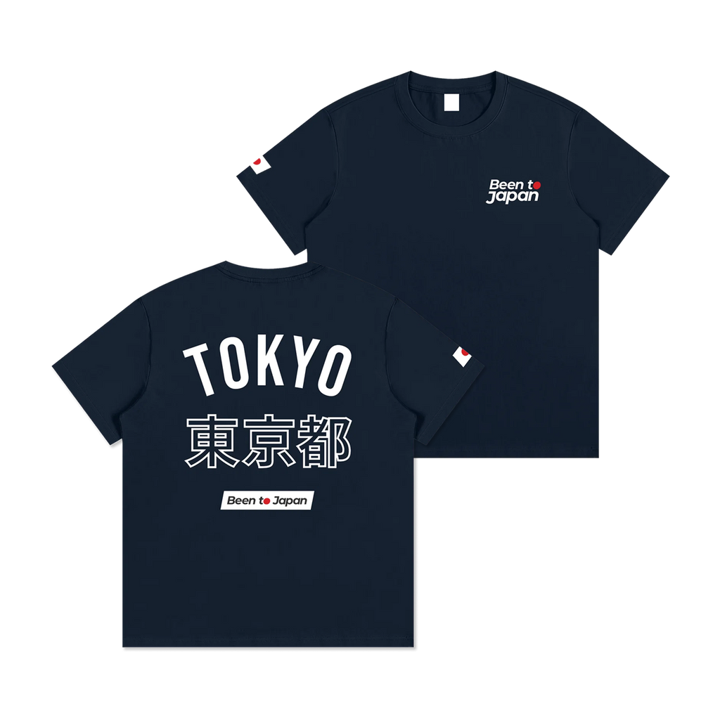 Been to Japan "Tokyo" - Light Print | Essential Cotton Crew Neck T-Shirt