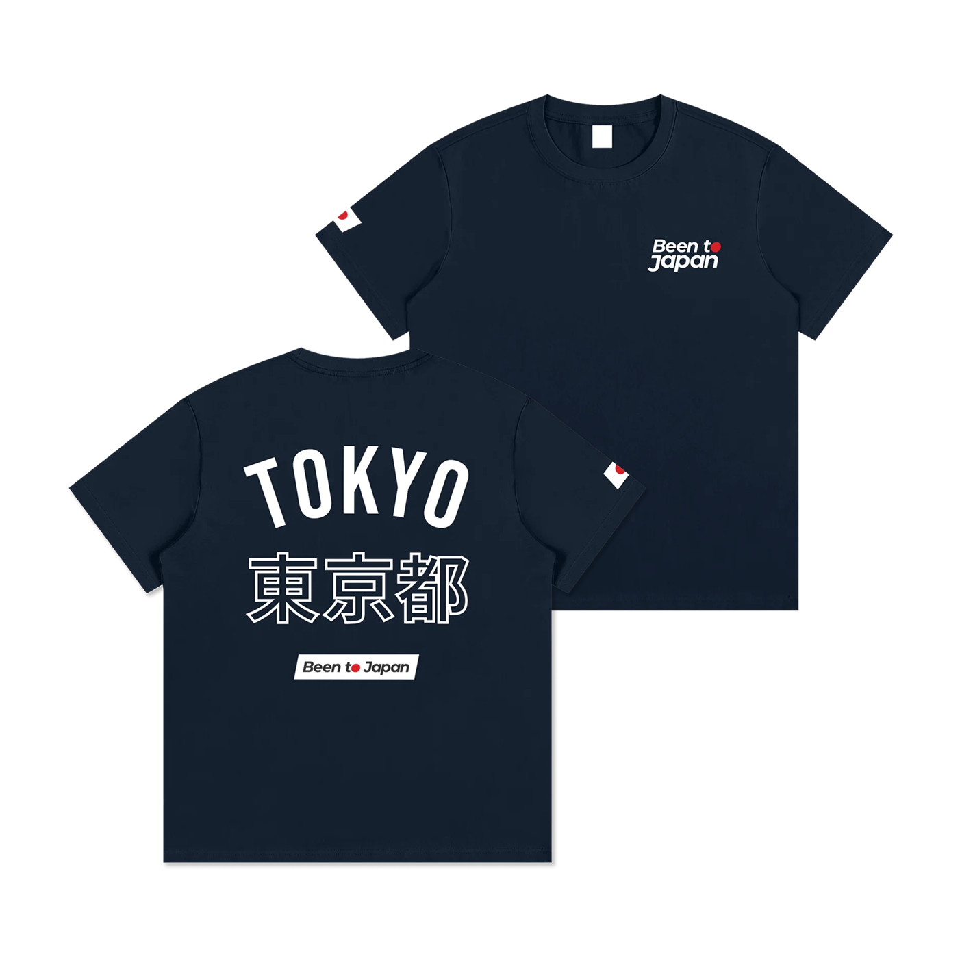 Been to Japan "Tokyo" - Light Print | Essential Cotton Crew Neck T-Shirt