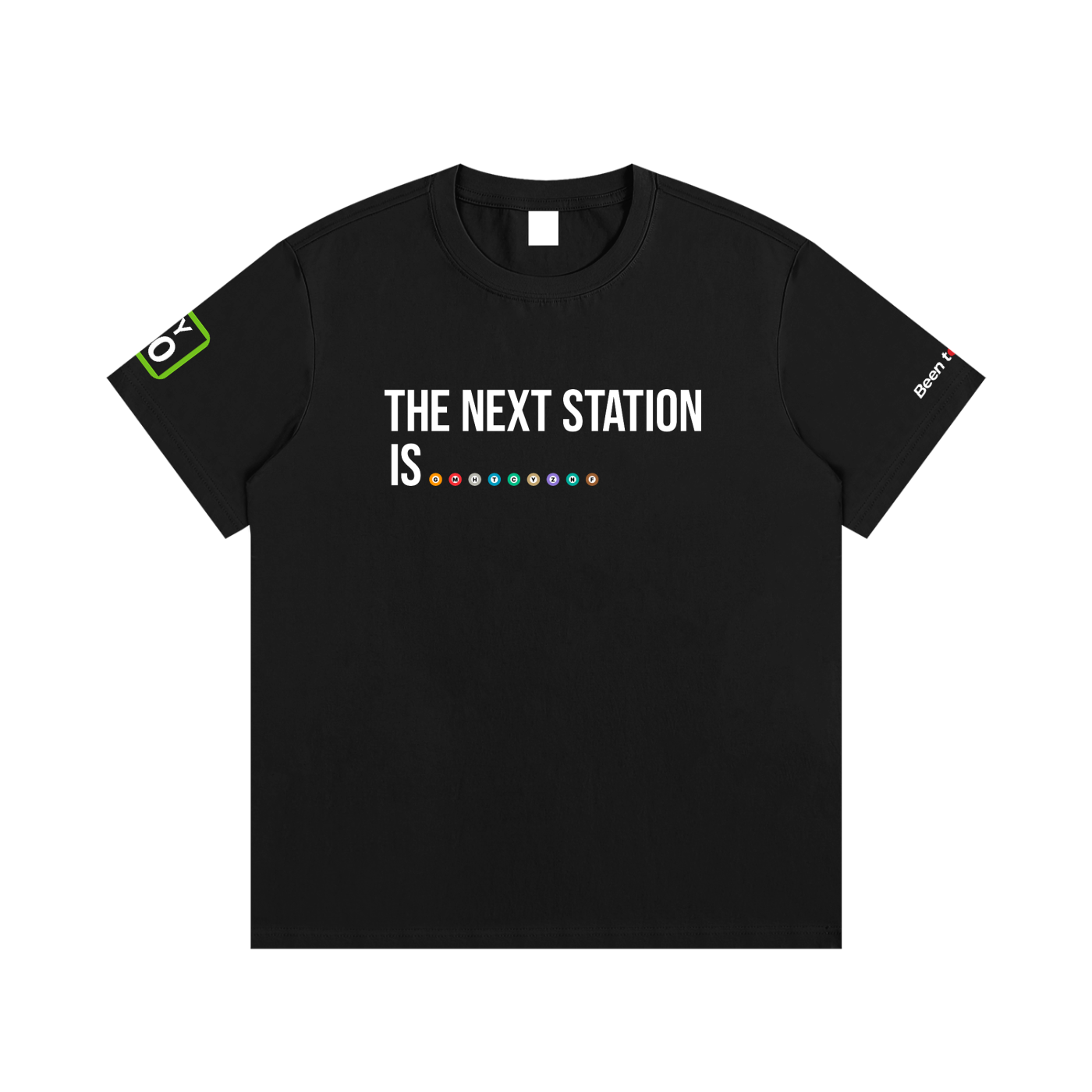 The Next Station is Shibuya | Essential Cotton Crew Neck T-Shirt